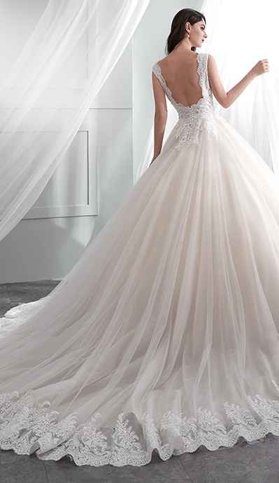 O corte do vestido de noiva vai ser __________ - 2