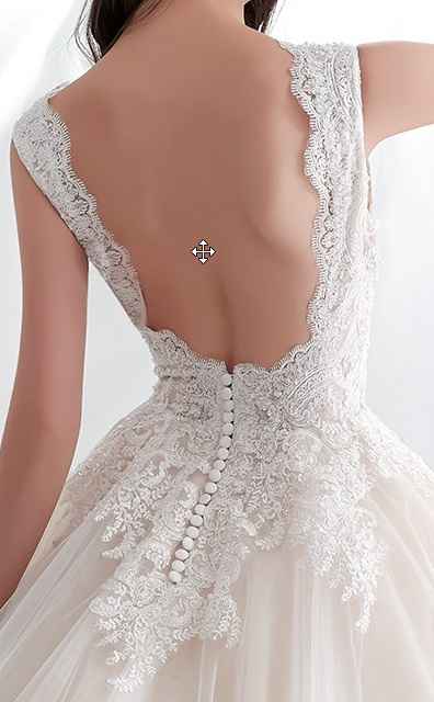 O corte do vestido de noiva vai ser __________ - 4