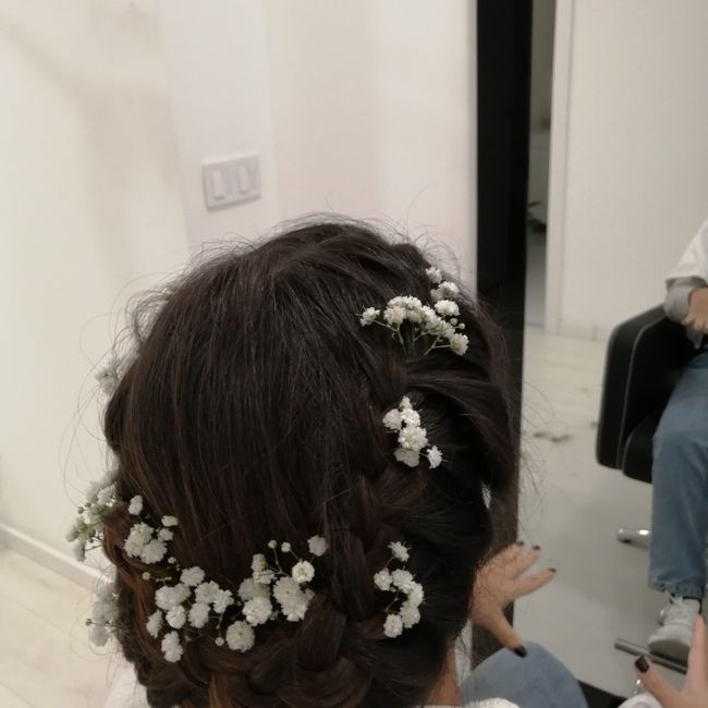 Coroas e toucados com flores para noivas românticas 🌸 - 1