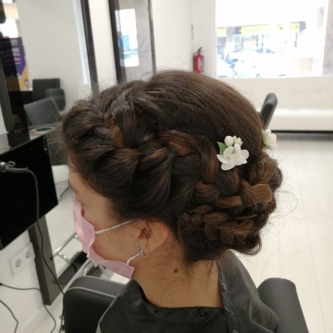 Escolher o penteado foi fácil ou difícil? 3