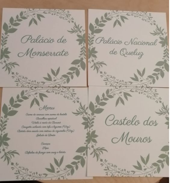 Ideias para marcadores de mesas 2