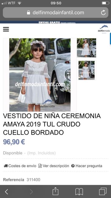 Vestido Meninas das Alianças 1