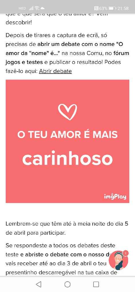 o amor da Filipa é do Ricardo é carinhoso❤️ - 1