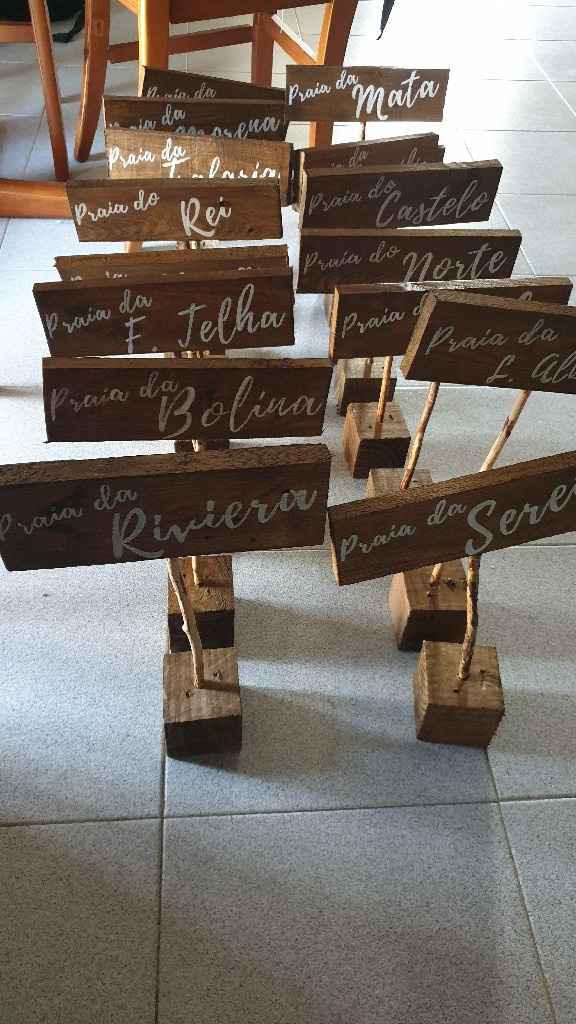 Marcadores de mesa.... - 2