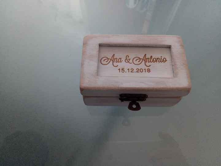 o meu porta alianças - 1