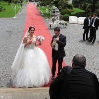Na chegada à quinta