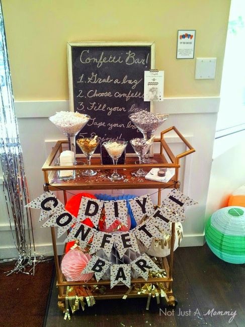 Confetti bar