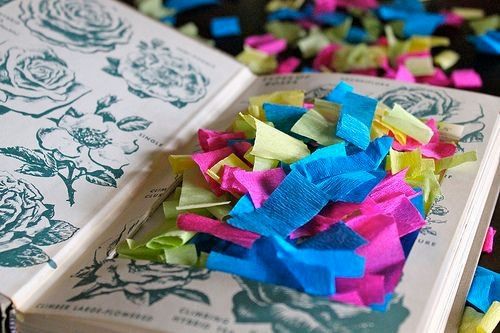 Pedaços de papel