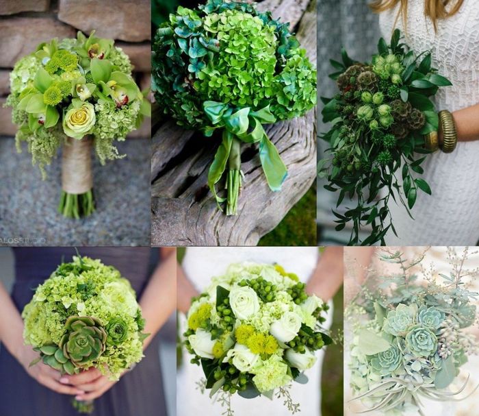 Bouquet - verde