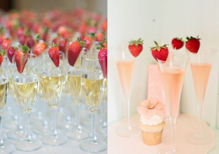 Casamento com morangos 