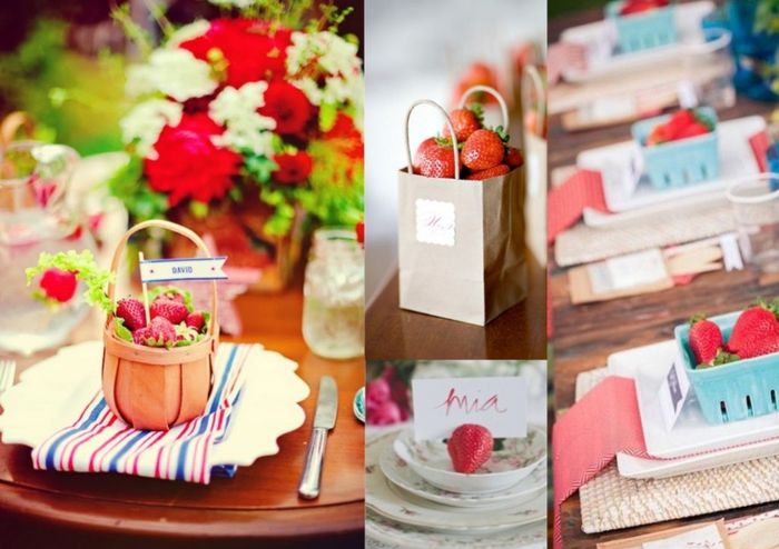 Casamento com morangos 