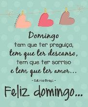 Bom Domingo!