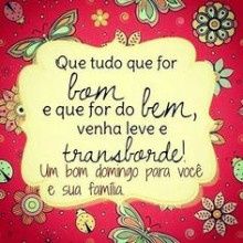 Bom Domingo!
