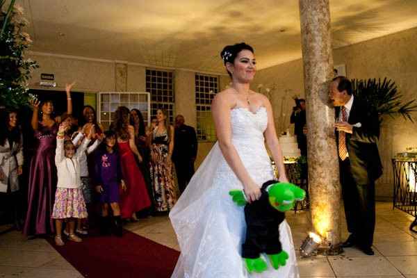 Alternativa para lançamento do bouquet