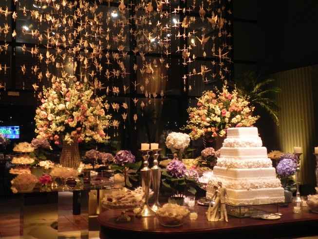 Decoração com tsurus