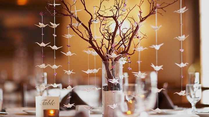 Decoração com tsurus