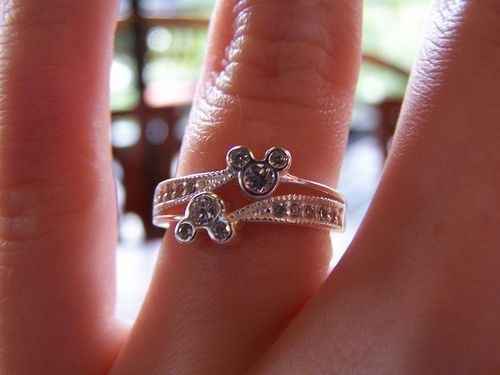 Anel - Minnie e Mickey