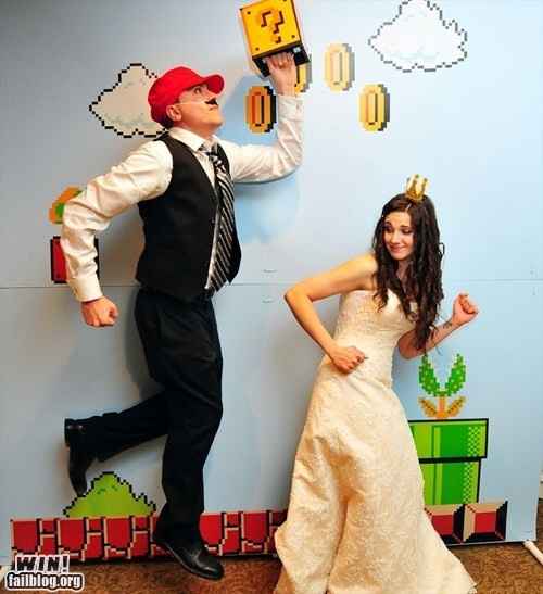 Super Mario Wedding
