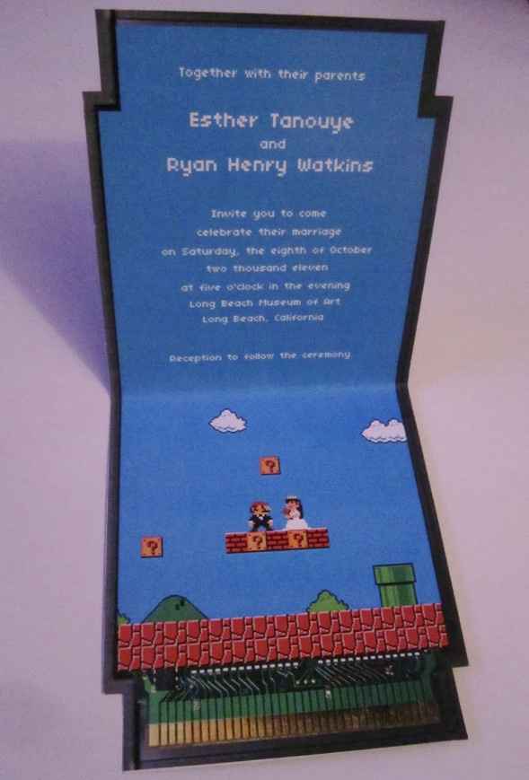Super Mario Wedding