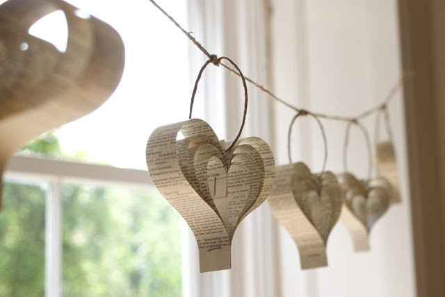 Decoração com corações