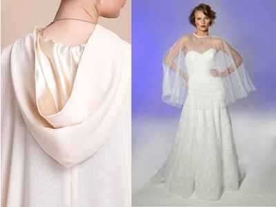 Ponchos para noivas
