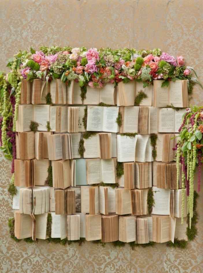 Decoração com livros