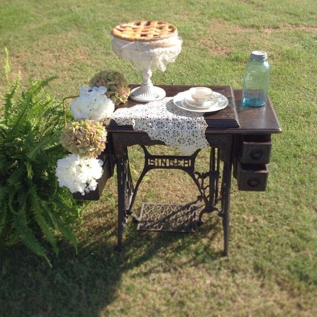 A mesa de bolo mais fofa