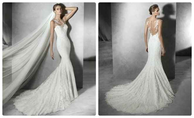 Vestido Sem costas com véu