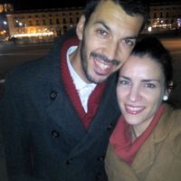 No dia em que ficámos noivos!