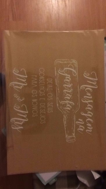 A nossa folha informativa para o livro de honra