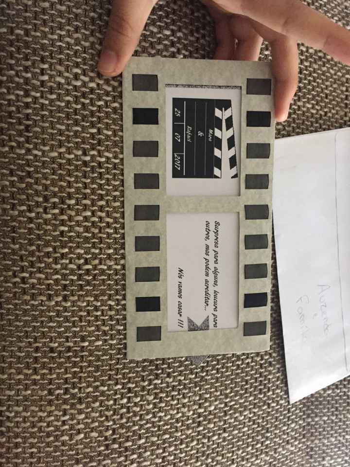 Convites tema cinema ✔️ - 1