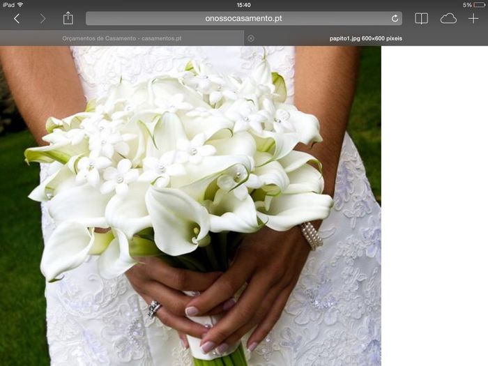 O meu bouquet