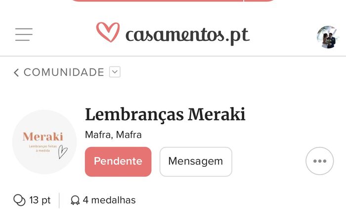 Lembranças meraki 1