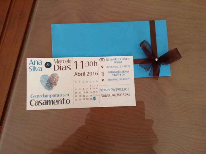 Convites prontinhos - 1