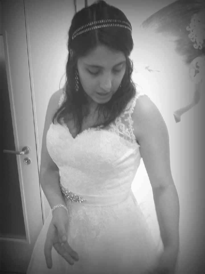 O meu vestido de noiva - prova - 1