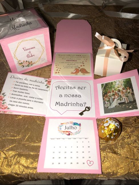 Como vão fazer o pedido aos padrinhos? - 1