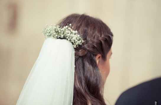 Travessão ou tiara (cabelo da noiva) - 1