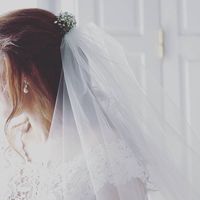 Travessão ou tiara (cabelo da noiva) - 1