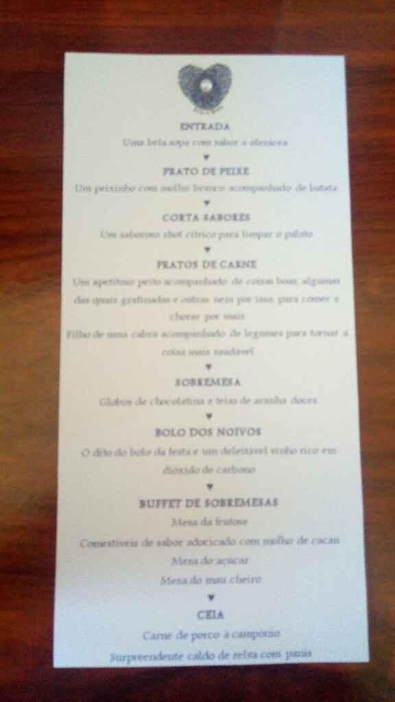 Ementas - 1