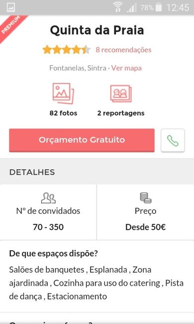 Opinião sincera de estas 5 quintas - 5