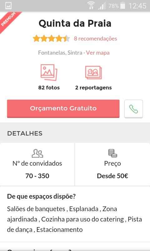Opinião sincera de estas 5 quintas - 5