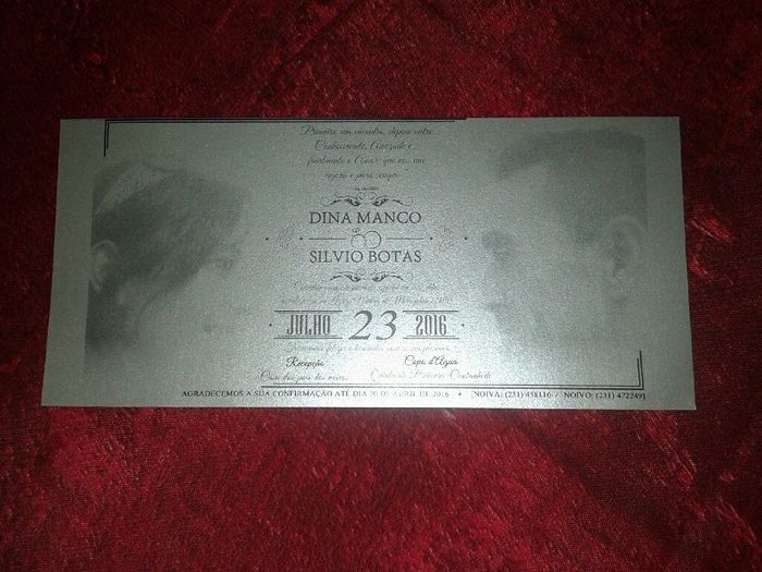 Os meus convites meninas/os - 2