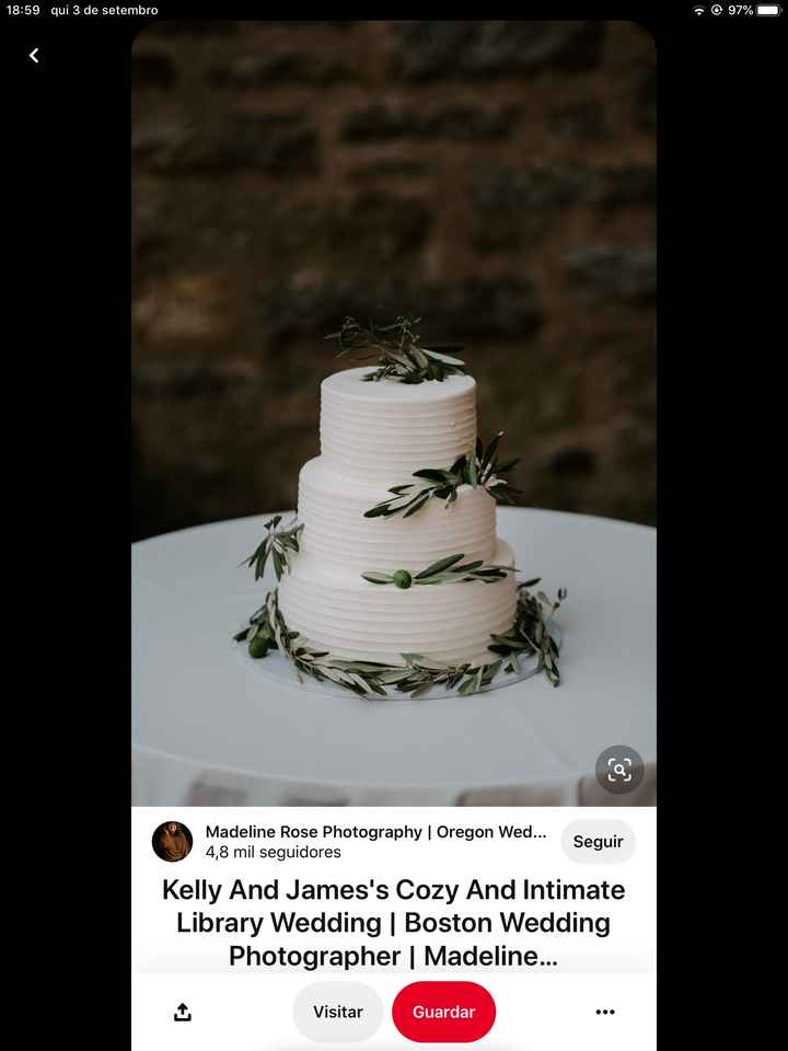 O noivo é que sabe... o bolo de casamento 🍰 - 1
