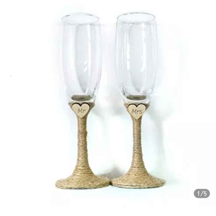 Vão decorar os flutes dos noivos? - 1