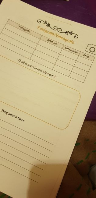 Agenda/organizador feito em casa - 9