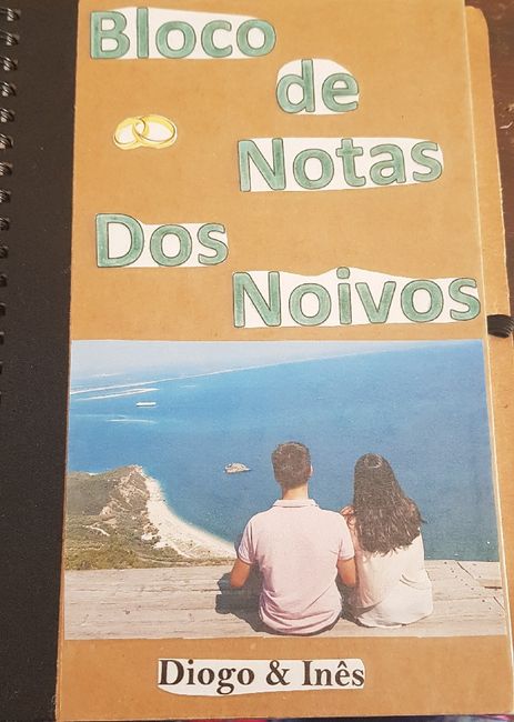 Agenda + Bloco de Notas dos Noivos - 1