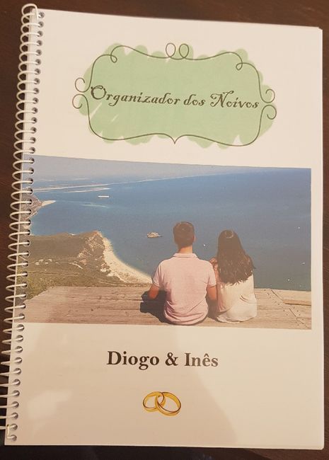 Agenda + Bloco de Notas dos Noivos 2