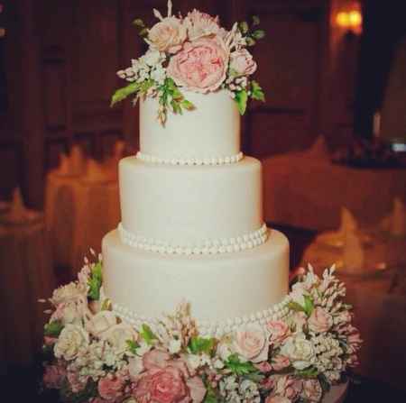 Bolo de casamento Opção 1