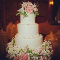 Bolo de casamento Opção 1