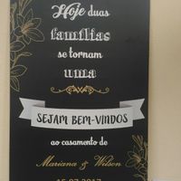 Quadro boas vindas onde comprar? - 1